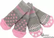 Koiran sukat liukuesteellä, Polka Dot harmaa - Koiran tossut - 40947 - 1