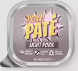 Pow! Pate Adult pork light 150g - Koiran märkäruoka - 43097 - 1