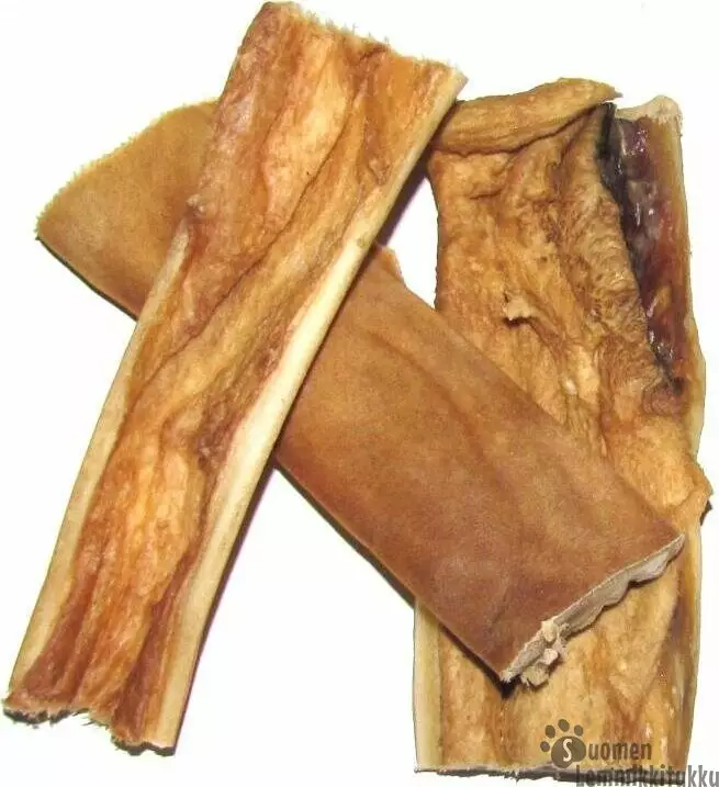 Hevosen päänahka suikale 1kpl - Kuivatut ruhon osat koiralle - 40977 - 1