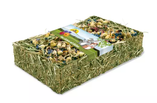 JR Heinätarjotin kukilla 100 g - Kanin ja jyrsijän herkut - 42967 - 1