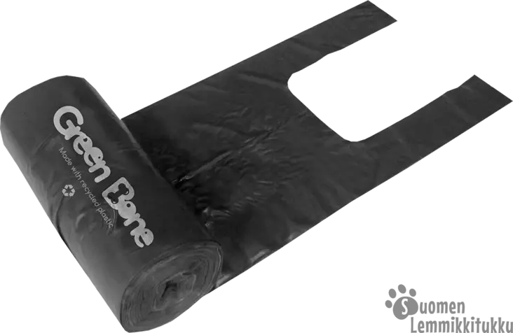 Greenbone Kakkapussit kahvalla 50pss - Koiran kakkapussit ja ulkoilutarvikkeet - 41417 - 1