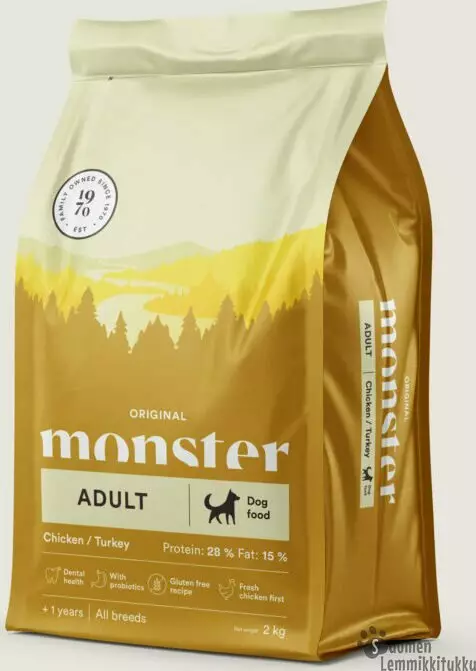 Original Adult Chicken / Turkey (kana/kalkkuna) 2 kg - Koiran kuivaruoka - 40177 - 1