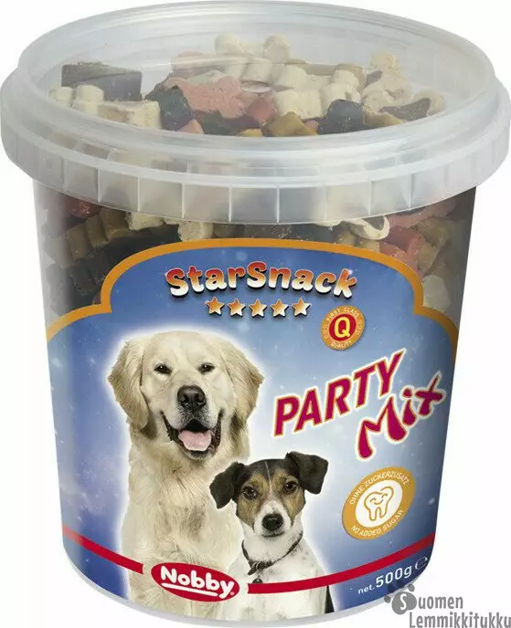 Nobby Starsnack Party Mix 500 g - Pehmeät makupalat koiralle - 39237 - 1