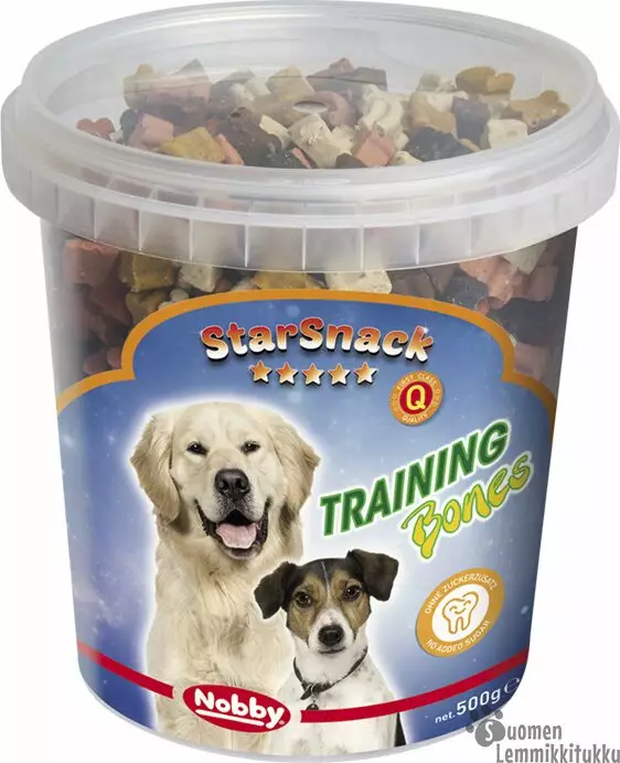 Nobby Starsnack Training bones 500 g - Pehmeät makupalat koiralle - 39607 - 1