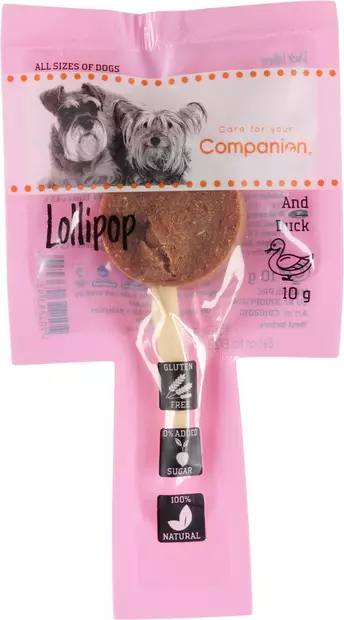 Companion Lollipop Ankka - Pehmeät puruherkut koiralle - 43008 - 1