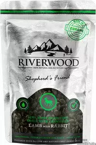 Riverwood Puolikosteat viljattomat makupalat lammas & kani - Pehmeät makupalat koiralle - 39088 - 1