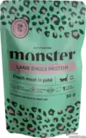 Monster Cat single lamb pate 8 x 85g - Kissan märkäruoka - 40198 - 1