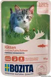 Bozita Kitten Lohta kastikkeessa 85g - Kissan märkäruoka - 41238 - 1