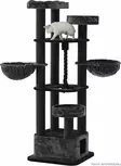 Raapimis- ja kiipeilypuu Musan, harmaa/musta - Kissan raapimapuut - 37158 - 2