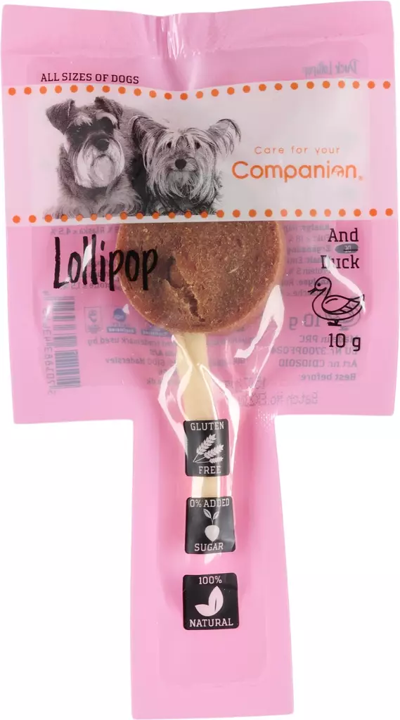 Companion Lollipop Ankka - Pehmeät puruherkut koiralle - 43008 - 1