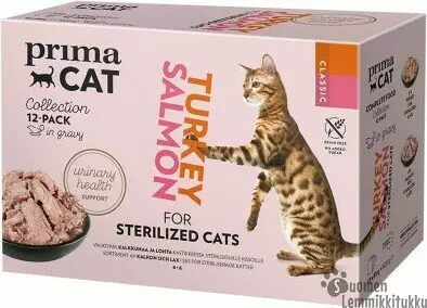 Classic Sterilized kastikelajitelma steriloiduille kissoille 12x85g - Kissan märkäruoka - 41368 - 1