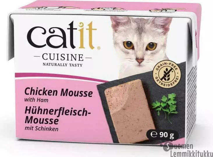 Catit Cuisine Mousse Kana&Kinkku 95g - Kissan märkäruoka - 42018 - 1