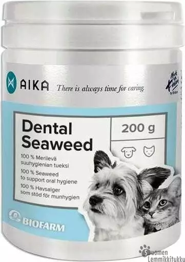 Aika Dental Seaweed 200g - Koiran lisäravinteet ja öljyt - 42518 - 1