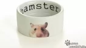 Keraaminen kuppi hamsterille 10 cm kuvalla - Kanin/jyrsijän ruokakupit, juomapullot - 41128 - 1