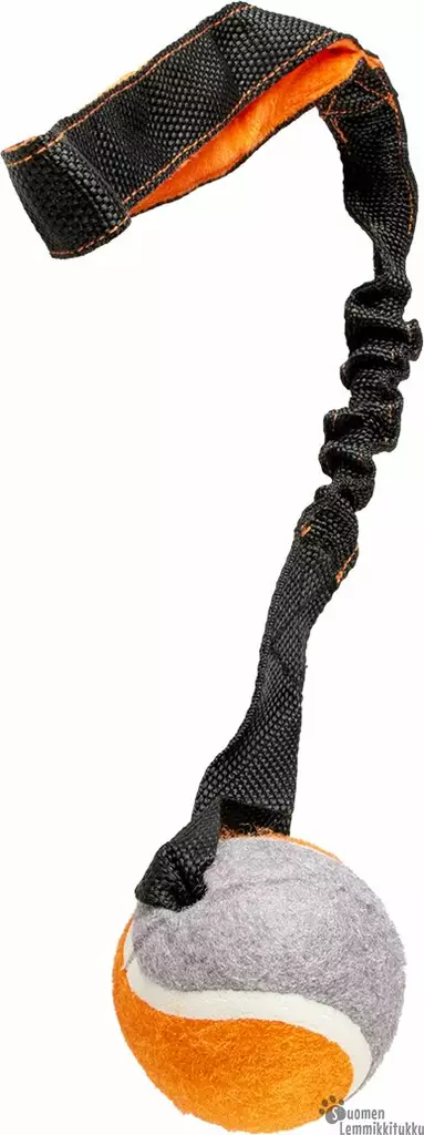 Duvo+ Köysipallo kahvalla ja pallolla - Koiran köysi- ja vetolelut - 42108 - 1