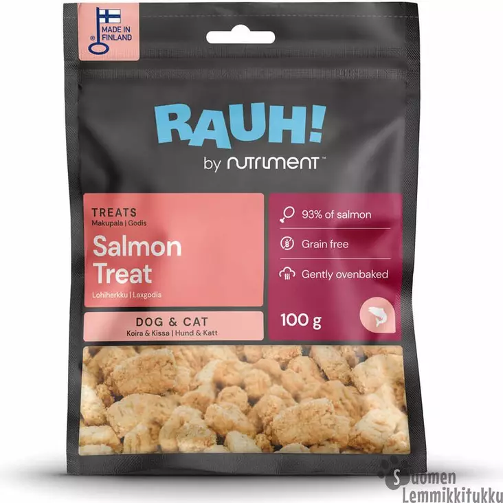 Rauh! Lohiherkku 100g - Pehmeät makupalat koiralle - 40278 - 1