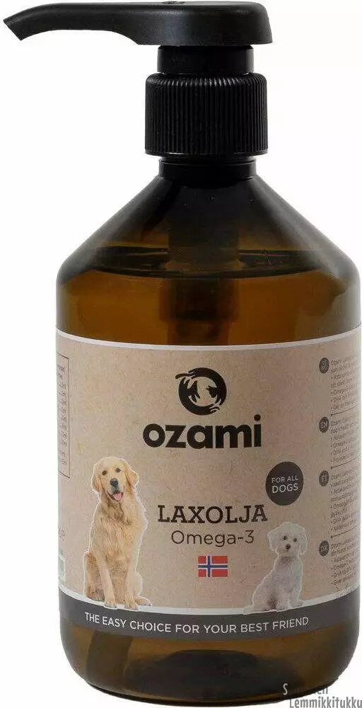 Ozami Lohiöljy - Koiran lisäravinteet ja öljyt - 38368 - 1