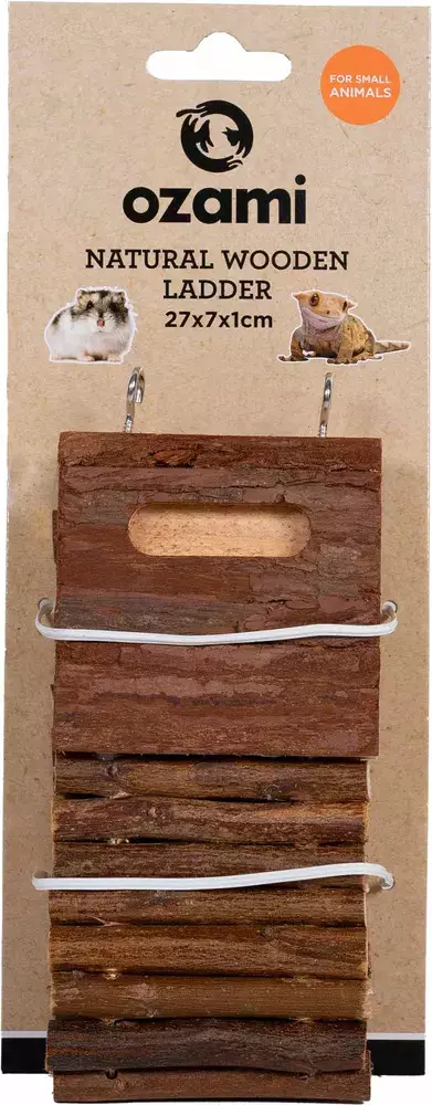 Ozami puusilta 27x7cm - Kanin ja jyrsijän mökit ja sisustus - 42948 - 1