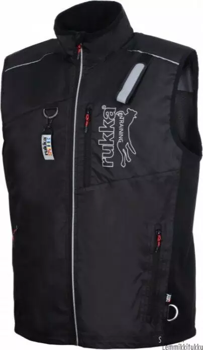 Rukka Pets Treeniliivi, musta - Namitaskut ja treeniliivit omistajalle - 42628 - 1