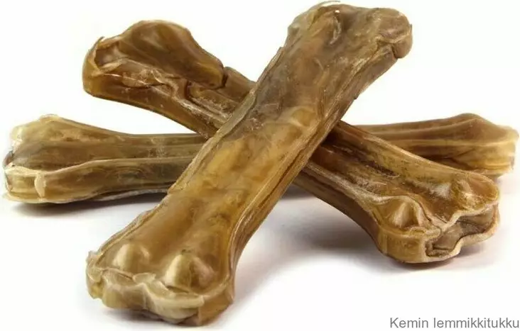 Puristeluu 11,5cm 1kpl - Nahkaluut koiralle - 37658 - 1