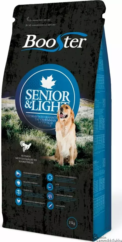 Booster Senior & Diet - Kuivaruoka vähäaktiiviselle koiralle - 38628 - 1