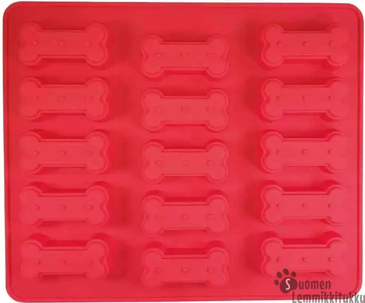 Silikoninen leivonta-alusta Luu - Koiran ruokakupit - 42588 - 1