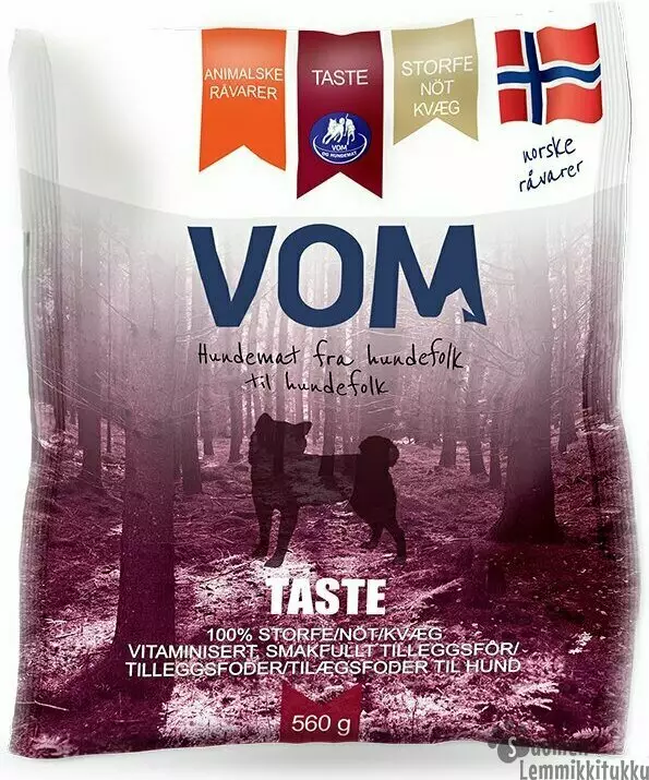 Vom Taste Nauta pulla 0,56 kg - Koiran raakaruoka - 40598 - 1