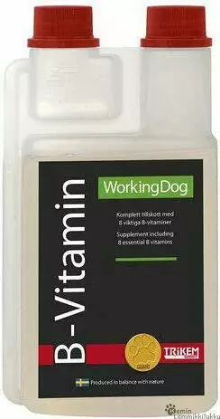 Trikem Working Dog B-vitamin, 500 ml - Koiran lisäravinteet ja öljyt - 38318 - 1