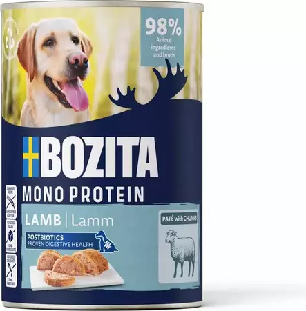 Bozita Dog Pate Lammas 400g - Koiran märkäruoka - 42939 - 1