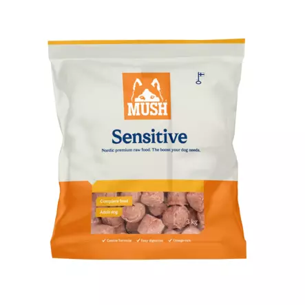 Mush Sensitive kana 3kg - Koiran raakaruoka - 41069 - 1