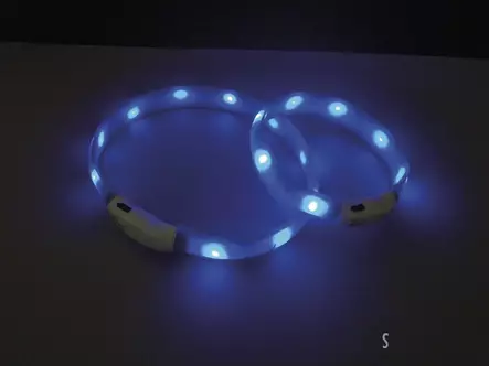 Starlight Leveä Valopanta Visible silikoni, sininen - Koiran huomiotuotteet ja pelastusliivit - 40069 - 2