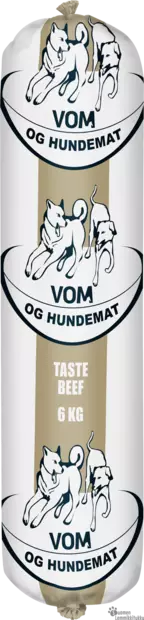 Vom Taste Nauta 3x6kg, yhteensä 18kg, ennakkotilaus - Vom raakaruoka - 40509 - 1