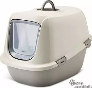 Kissanvessa katettu Leo 64x46x45cm, aktiivihiilisuodatin & ovi - Kissan vessat ja lapiot - 42569 - 1