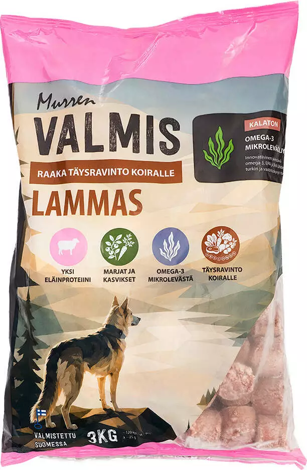 Murren Valmis lammas –reilusti energiaa - Mush raakaruoka - 41809 - 1