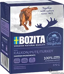 Bozita Naturals kalkkuna 370g - Koiran märkäruoka - 39389 - 1