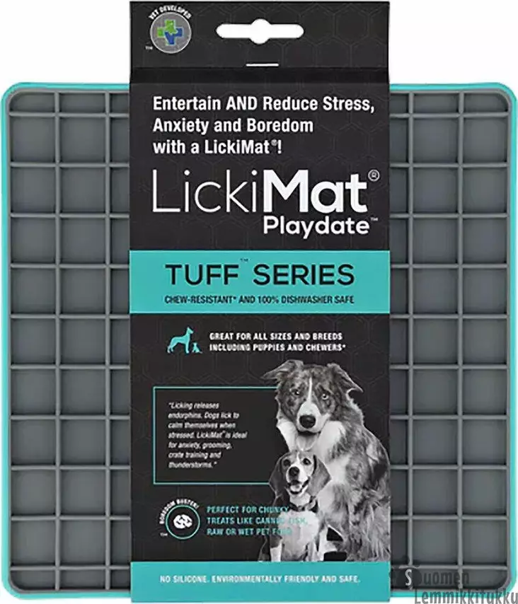 Playdate Tuff Series nuolumatto, vaaleansininen - Koiran ruokakupit - 41629 - 1