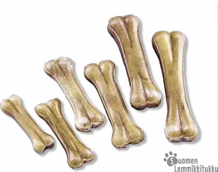 Booster Puristeluu 30cm 2kpl - Nahkaluut koiralle - 40929 - 1