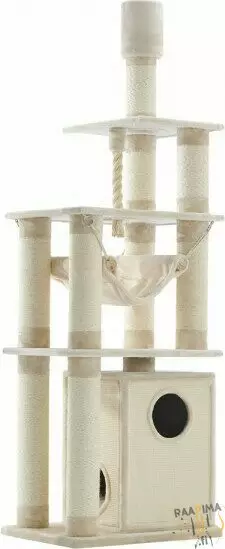 Raapima- ja kiipeilypuu Telde, kerma - Kissan raapimapuut - 41499 - 1