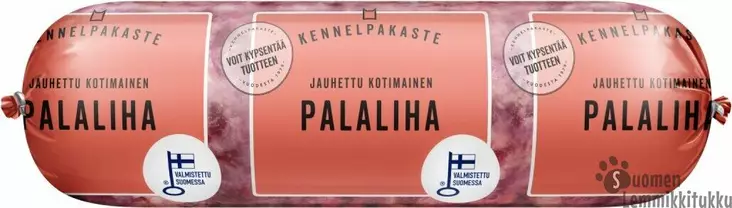 Rouhittu palaliha 1kg pötkö, luuton, ennakkotilaus 11x1kg - Kennelpakaste raakaruoka - 42689 - 1