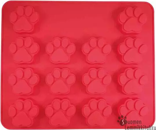 Silikoninen leivonta-alusta Tassu - Koiran ruokakupit - 42589 - 1