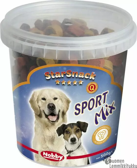 Nobby Starsnack Sport Mix 500 g - Pehmeät makupalat koiralle - 39239 - 1