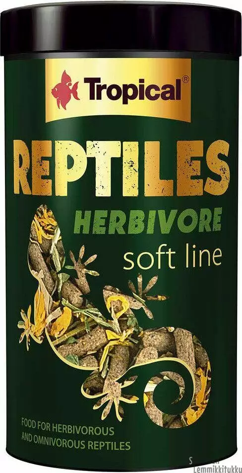 Tropical Soft Line Reptiles Herbivore 250ml/65g - Muut pieneläimet - 41999 - 1